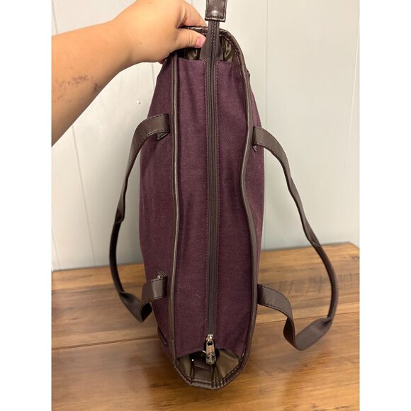 NWOT Thirty One Purple Tote - Cindy Tote - Picture 7 of 10